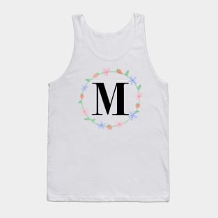 “M” initial Tank Top